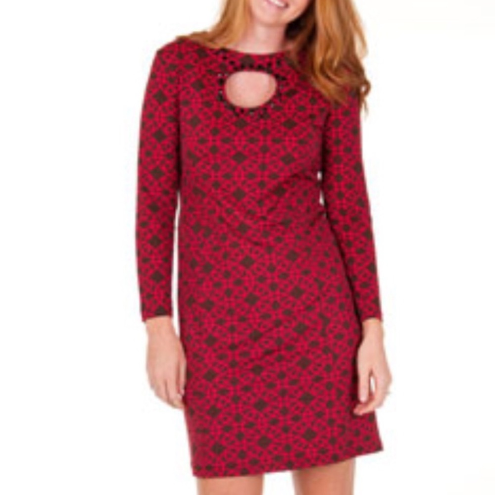Beautiful Keyhole L/S Boutique Dress•XS•NWT